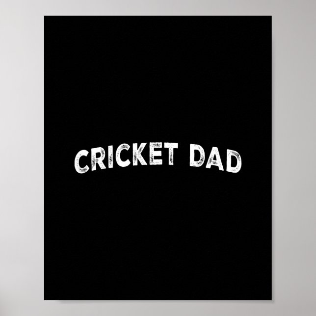 Affiche Papa Cricket  (Devant)