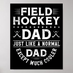 Affiche Papa de hockey sur gazon Papa de hockey sur gazon