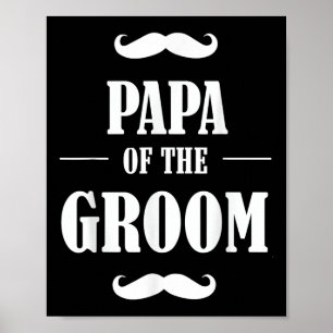 Affiche Papa De La Pièce T Chemise Funny Mariage Bachelor 