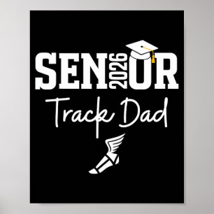 Affiche Papa de l'équipe d'athlétisme 2026 promotion 2026