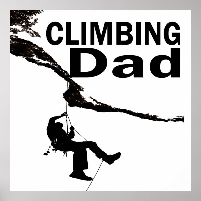 Affiche Papa d'escalade (Devant)