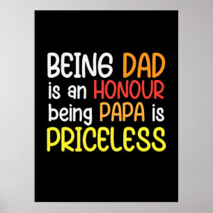 Affiche Papa Don Être Papa Être Papa Être Papa