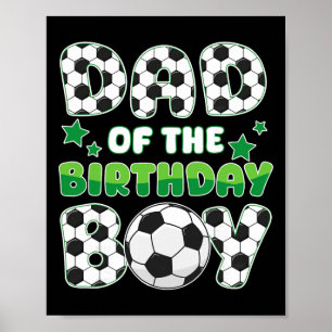 Affiche Papa du garçon qui fête son anniversaire Ensemble
