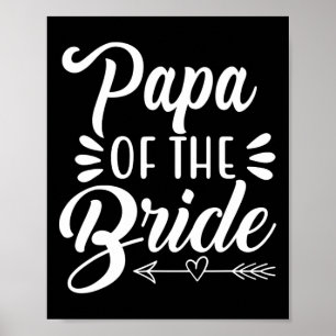Affiche Papa Du Mariage Mariage Mariage Fête Famille Maria