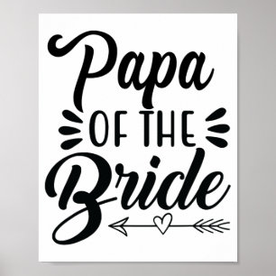 Affiche Papa Du Mariage Mariage Mariage Fête Famille Maria