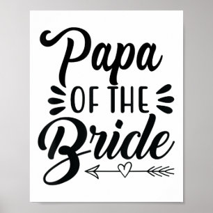 Affiche Papa Du Mariage Mariage Mariage Fête Famille Maria