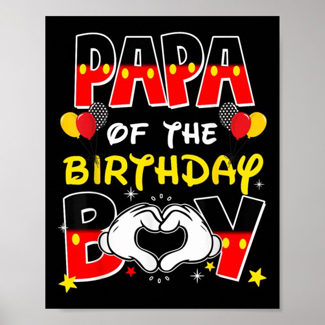 Affiche Papa Et Maman Papa De La Fête De La Famille Des En (Devant)