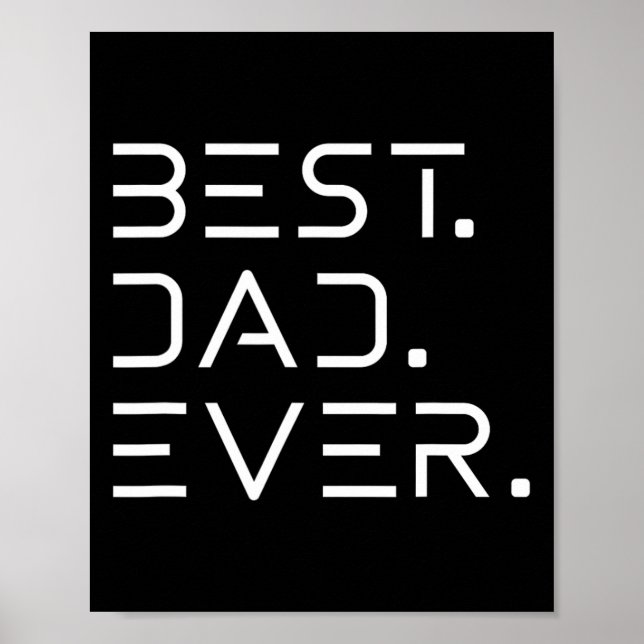 Affiche Papa Ever Chemise Moderne Développeur Programmeur  (Devant)
