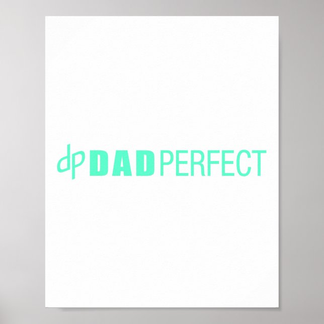 Affiche Papa Fête des pères parfaite (Devant)