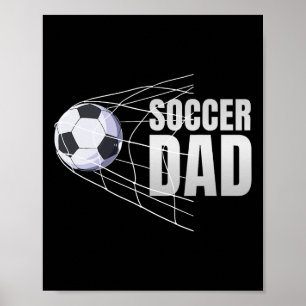 Affiche Papa Foot US Footballeur Sport Footballeur Joueur 