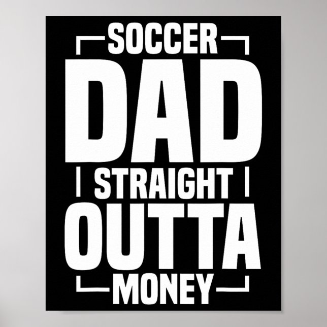 Affiche Papa footballeur _4  (Devant)