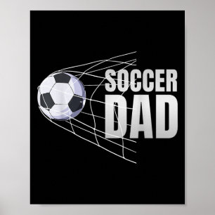 Affiche Papa Footballeur Sport Football Footballeur Joueur