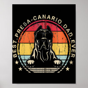 Affiche Papa Jamais Cool Patrie Retro Style Meilleur Presa