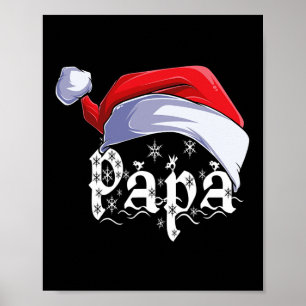 Affiche Papa Joyeux Noël Père Noël Noël Joyeux Noël Match 