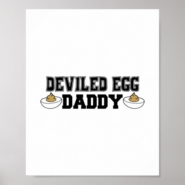 Affiche Papa Œuf Démoniaque - Drôle d'œuf démoniaque de Th (Devant)