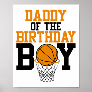 Affiche Papa Of The Birthday Boy Sketll Family Birthday