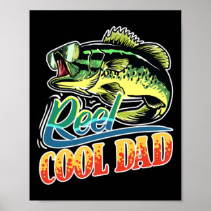 Affiche Papa Pêcheur Drôle de Pêche à la Bobine