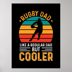 Affiche Papa Rugby