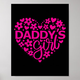 Affiche Papa &# ; s Fille - Père &# ; s Idée de jour pour 
