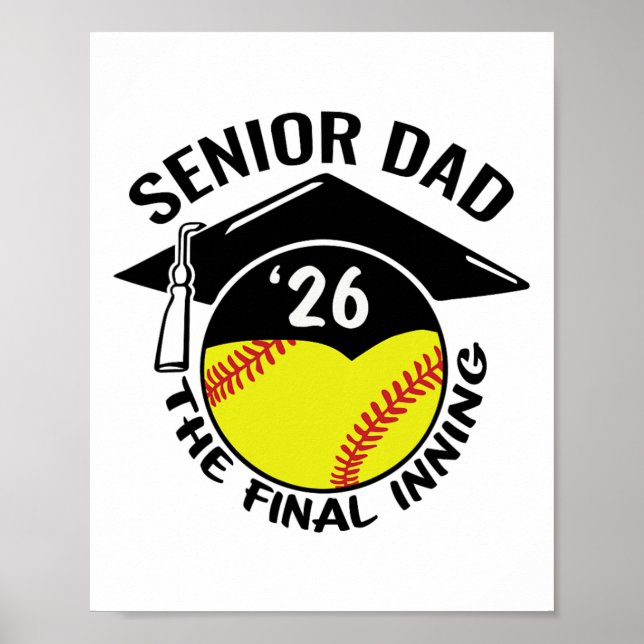 Affiche Papa Senior Softll 2026 La Dernière Manche  (Devant)