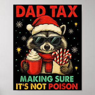 Affiche Papa Taxe Assurant que ce n'est pas un Raton Laveu