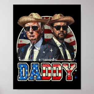 Affiche Papa Trump Drôle Trump Est Mon Papa