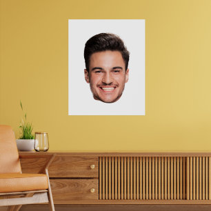 Affiche Papa visage personnalisé sur mesure