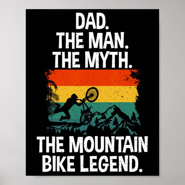 Affiche Papa VTT Papa VTT  (Devant)