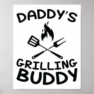 Affiche Papa's Grilling Buddy - Enfants Barbecue