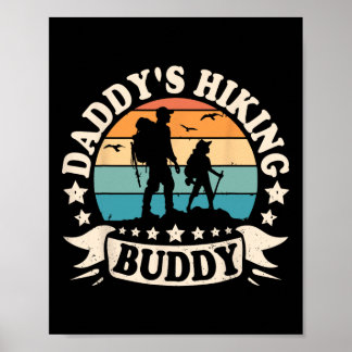 Affiche Papa's Randonnée Buddy Hiker Papa Enfants Garçons