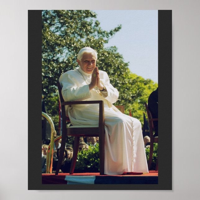 Affiche Pape Benoît (Devant)