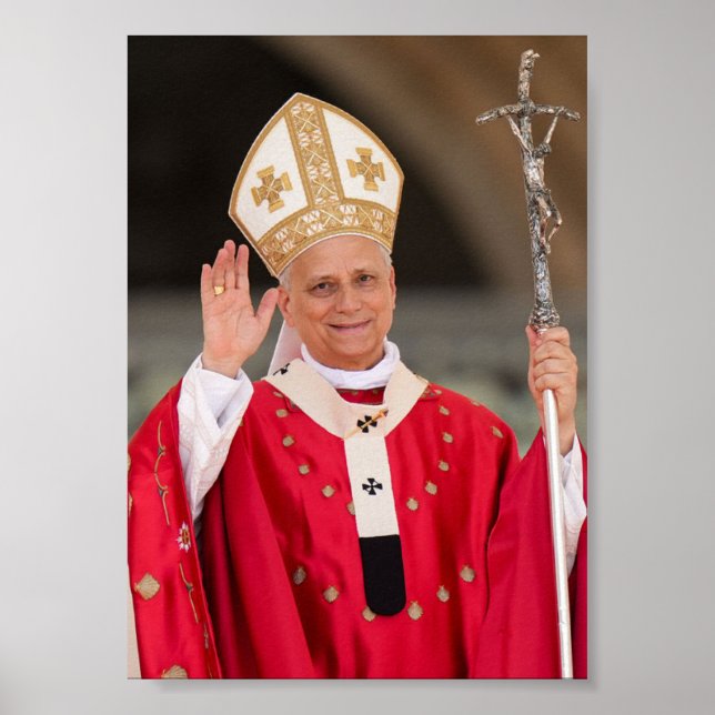 Affiche Pape Leo XIV Pentecôte dimanche 2025 (Devant)