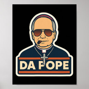 Affiche Pape Robert Prevost - Pape Leo Xiv - Da Pape