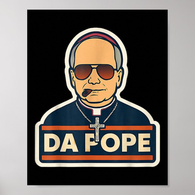 Affiche Pape Robert Prevost - Pape Leo Xiv - Da Pape (Devant)