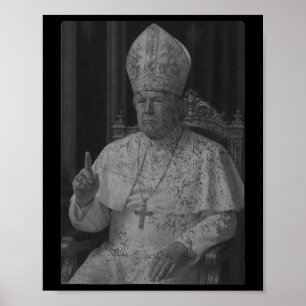 Affiche Pape Trump Drôle Président Américain Trump Vatican