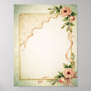 Affiche Paper Digital Download Scrapbook & Junk Journal