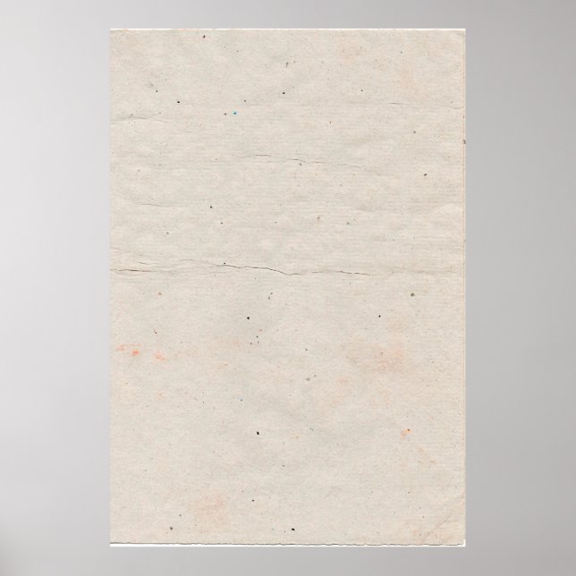 Affiche Papertexture papier (Devant)