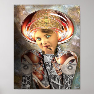 Affiche Papier cyborg Shayle