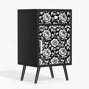 Affiche Papier d'affiche de découpage en blanc noir
