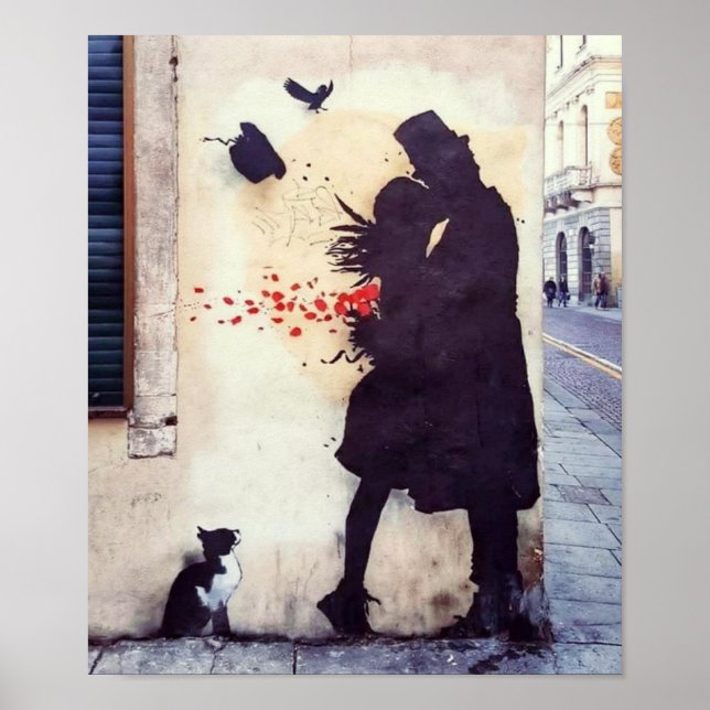 Affiche Papier d'affiche de la valeur d'impression de chat (Devant)