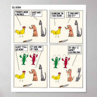 Affiche Papier d'affiche de meurtre