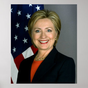 Affiche Papier d'affiche de valeur Hillary Clinton