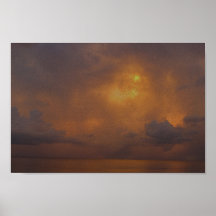 Papier d'affiche sur la valeur du coucher de solei