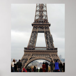 Affiche papier de la Tour Eiffel (Mat)