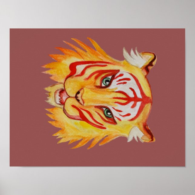 Affiche Papier de l'affiche de valeur du dessin facial de  (Devant)