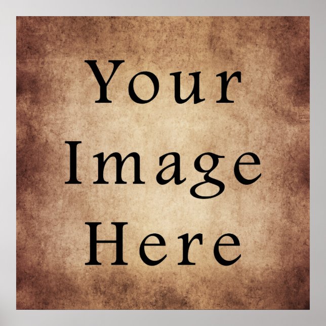 Affiche Papier de parchemin Brown foncé vintage âge (Devant)