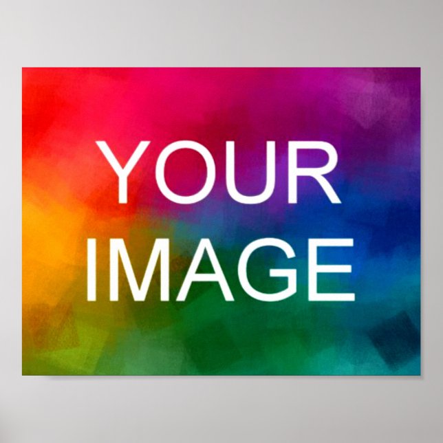 Affiche Papier épais de luxe Créez votre propre photo (Devant)