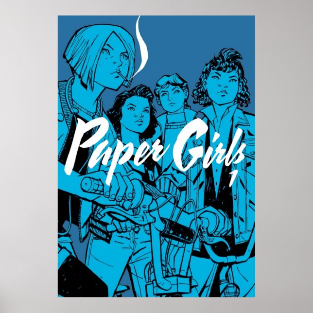 Affiche Papier Girls® Mac KJ Tiffany Erin Volume 1 (Devant)
