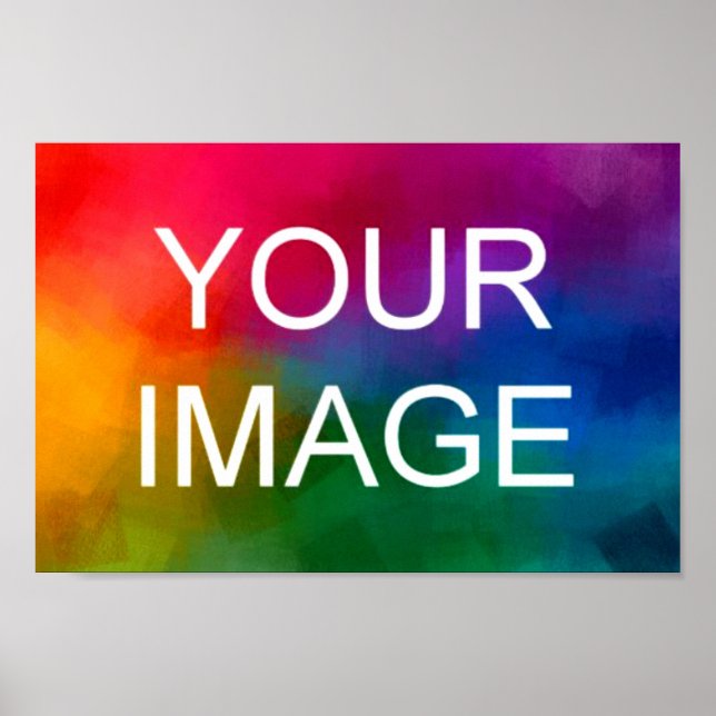 Affiche Papier Mat Création de Votre Propre Photo (Devant)
