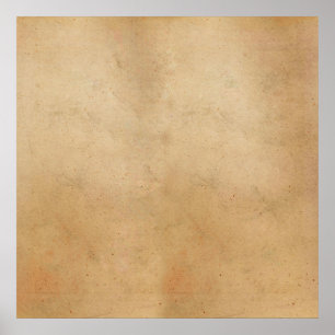 Affiche Papier parcheminé antique grunge bronzage vintage